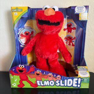 Sesame Street Elmo Slide - 14 in. Plush Toy